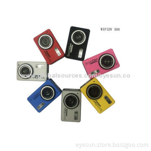 HD 1,080P Ski Sports Camera with Wi-Fi Function